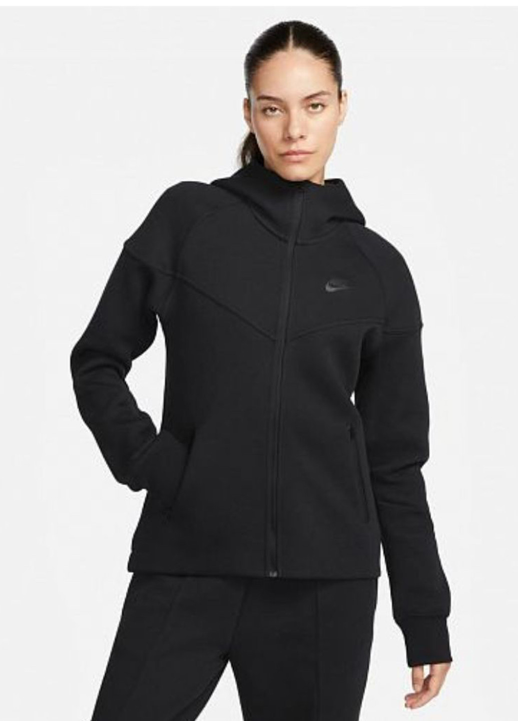 Толстовка FB8338-010 Nike TECH FLEECE WINDRUNNER FULL-ZIP (311981773)