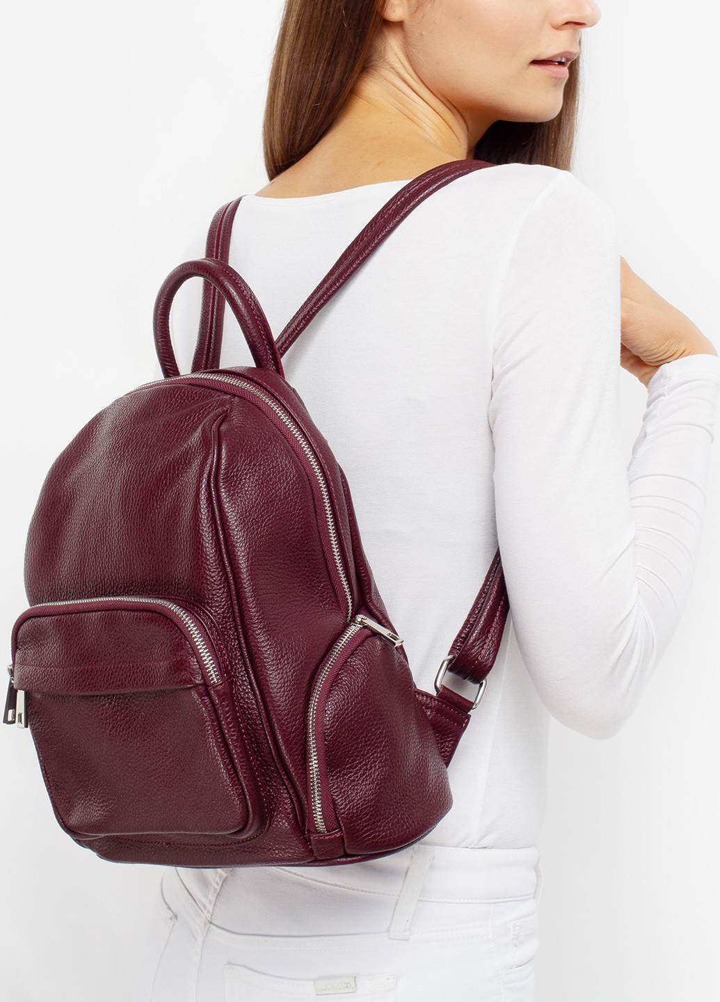 Рюкзак женский кожаный Backpack Regina Notte (249624564)