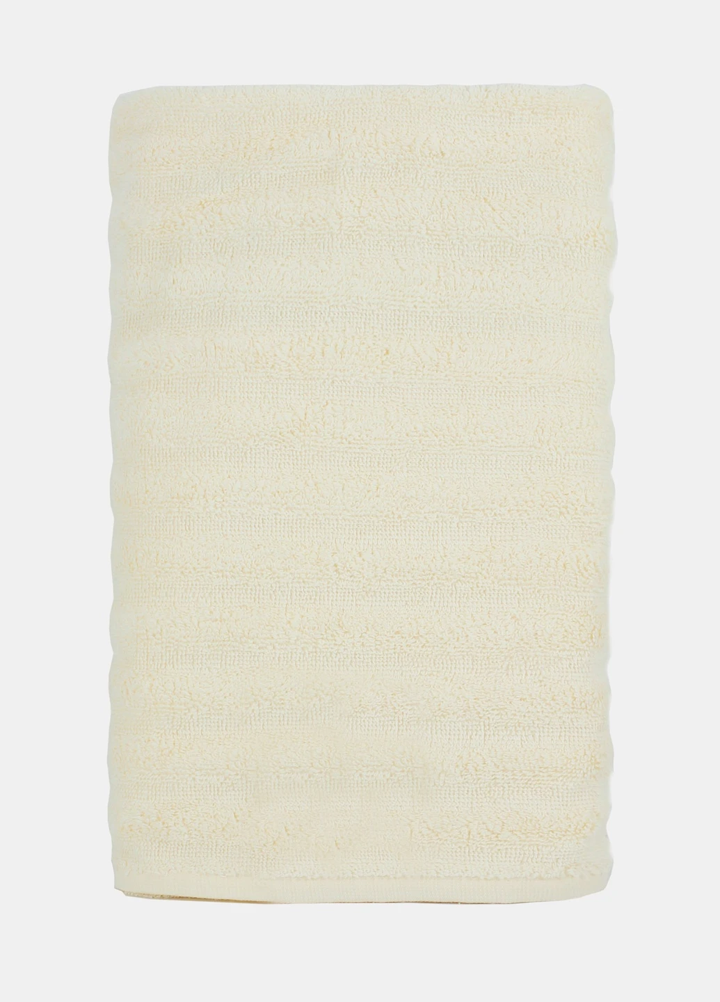 Рушник махровий Сity, жакардовий, кремовий, розмір 30x50 cm Bulgaria-Tex бежевий