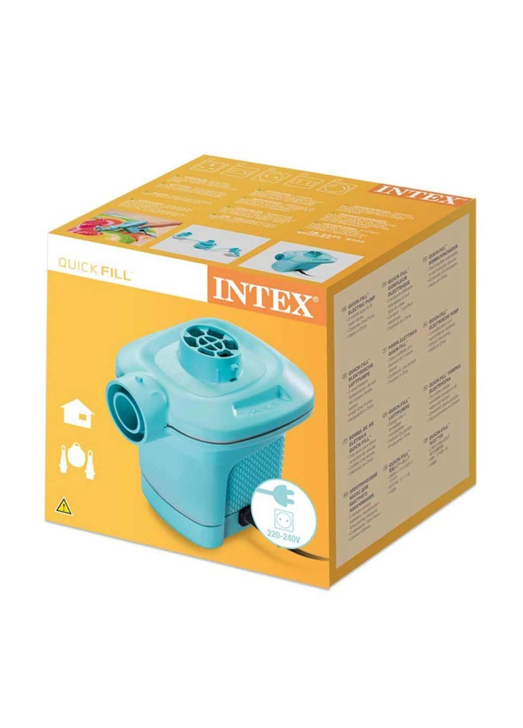Електричний насос Quick-Fill 220В Intex (253273985)