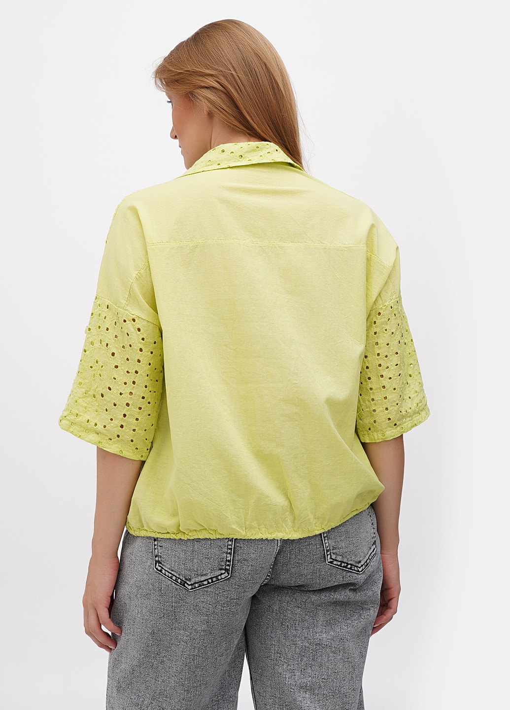 Лайм блуза Rose