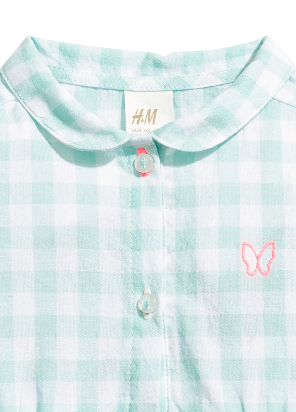 Бирюзовое платье H&M (162223099)