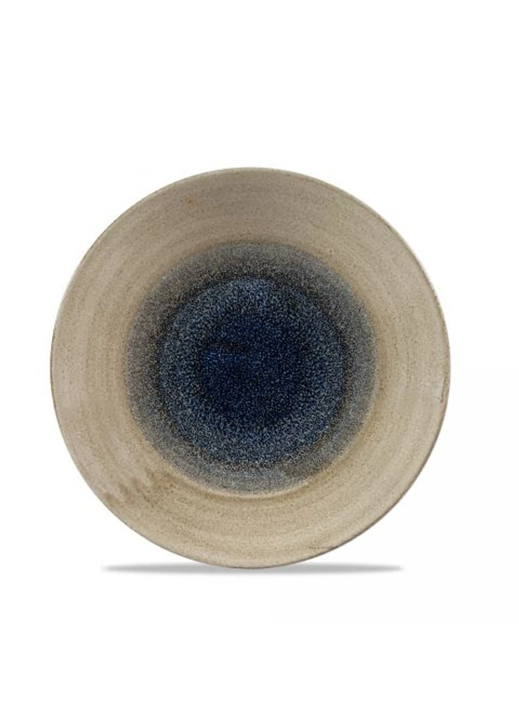Тарілка глибока STONECAST AQUEOUS 25,5 см коричнева Churchill (252744943)