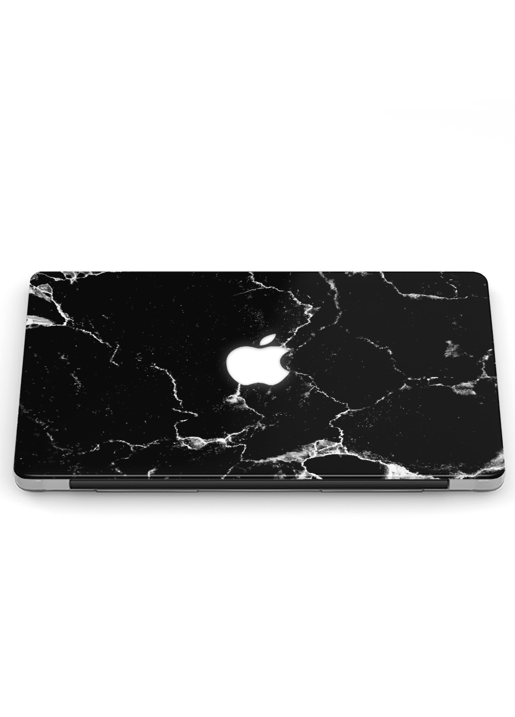 Чохол пластиковий для Apple MacBook Air 13 A1466 / A1369 Чорний мармур (Black marble) (6351-2742) MobiPrint (219124189)