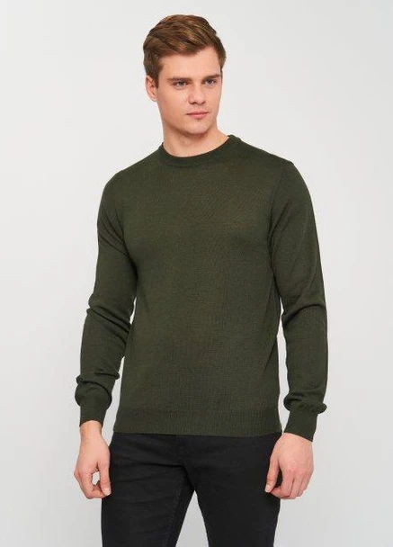 Темно-зелений джемпер,темно-зелений, Casual Friday