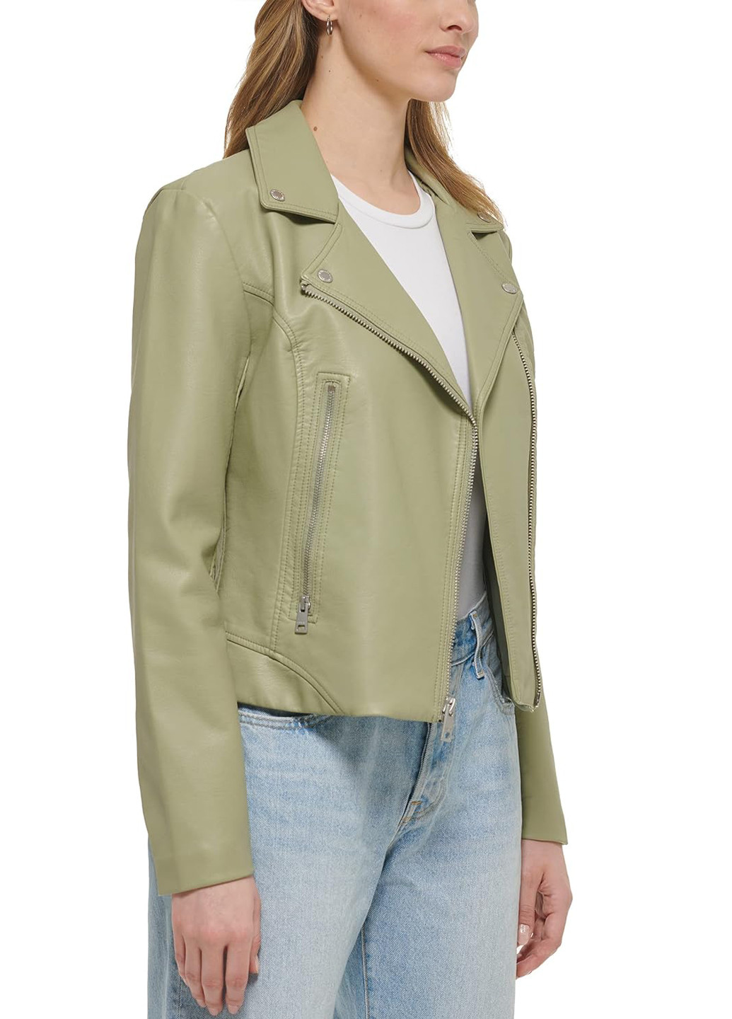 Зелена демісезонна куртка косуха Levi's