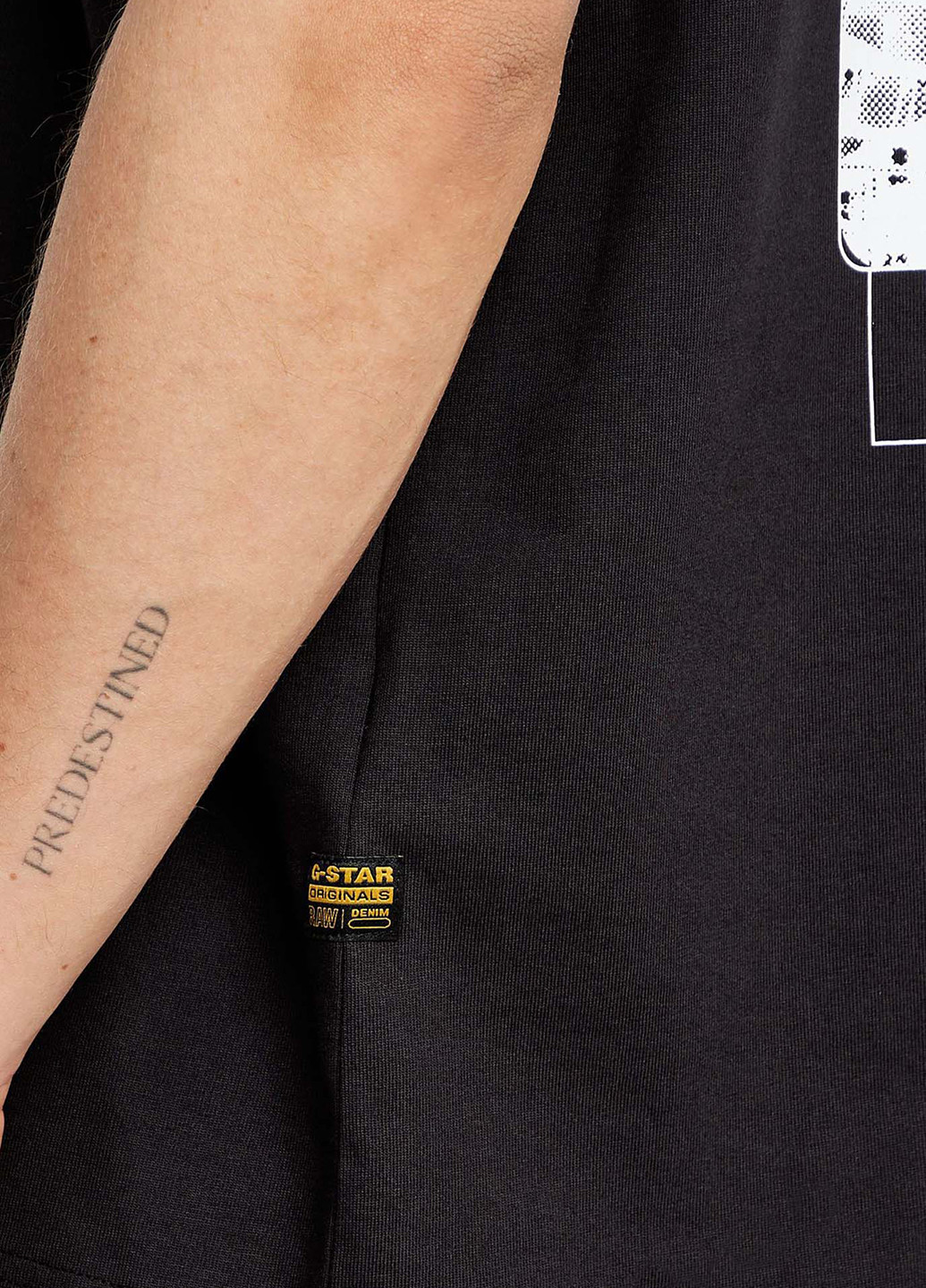 Черная футболка G-Star Raw