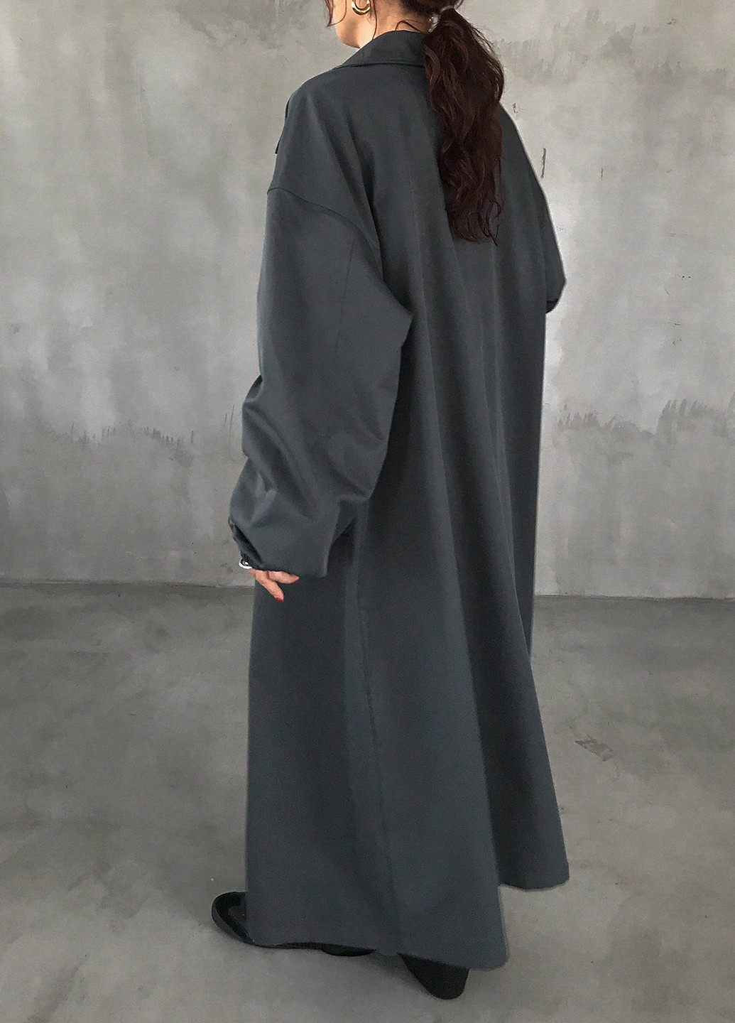 Плащ SHEIN на гудзиках демісезон (332709605)