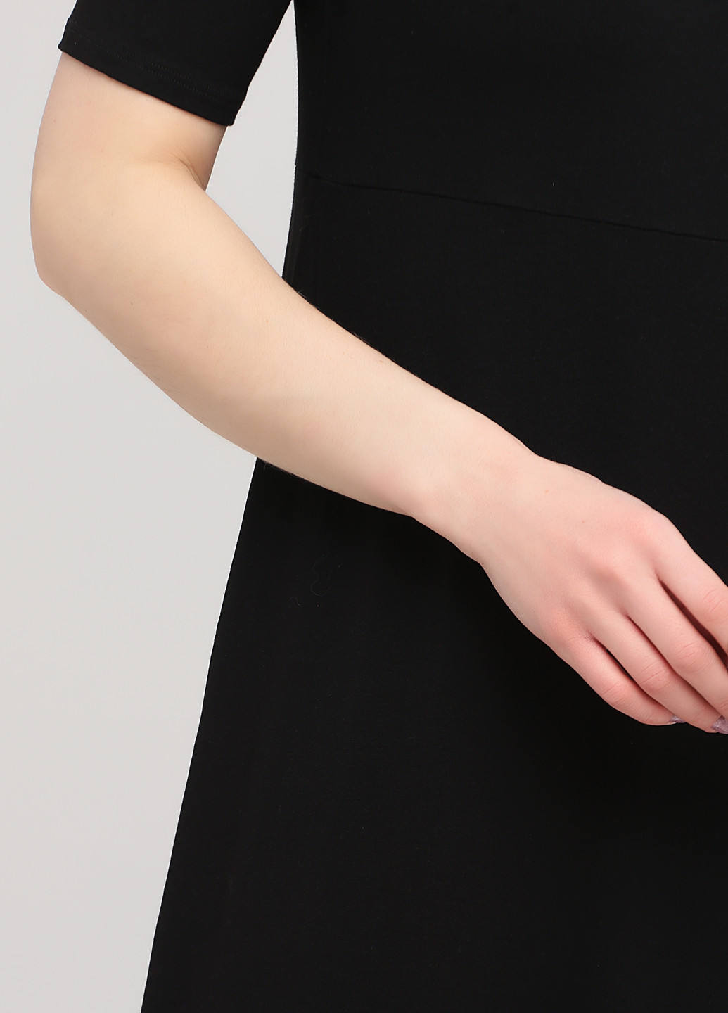 Черное кэжуал платье Eileen Fisher однотонное