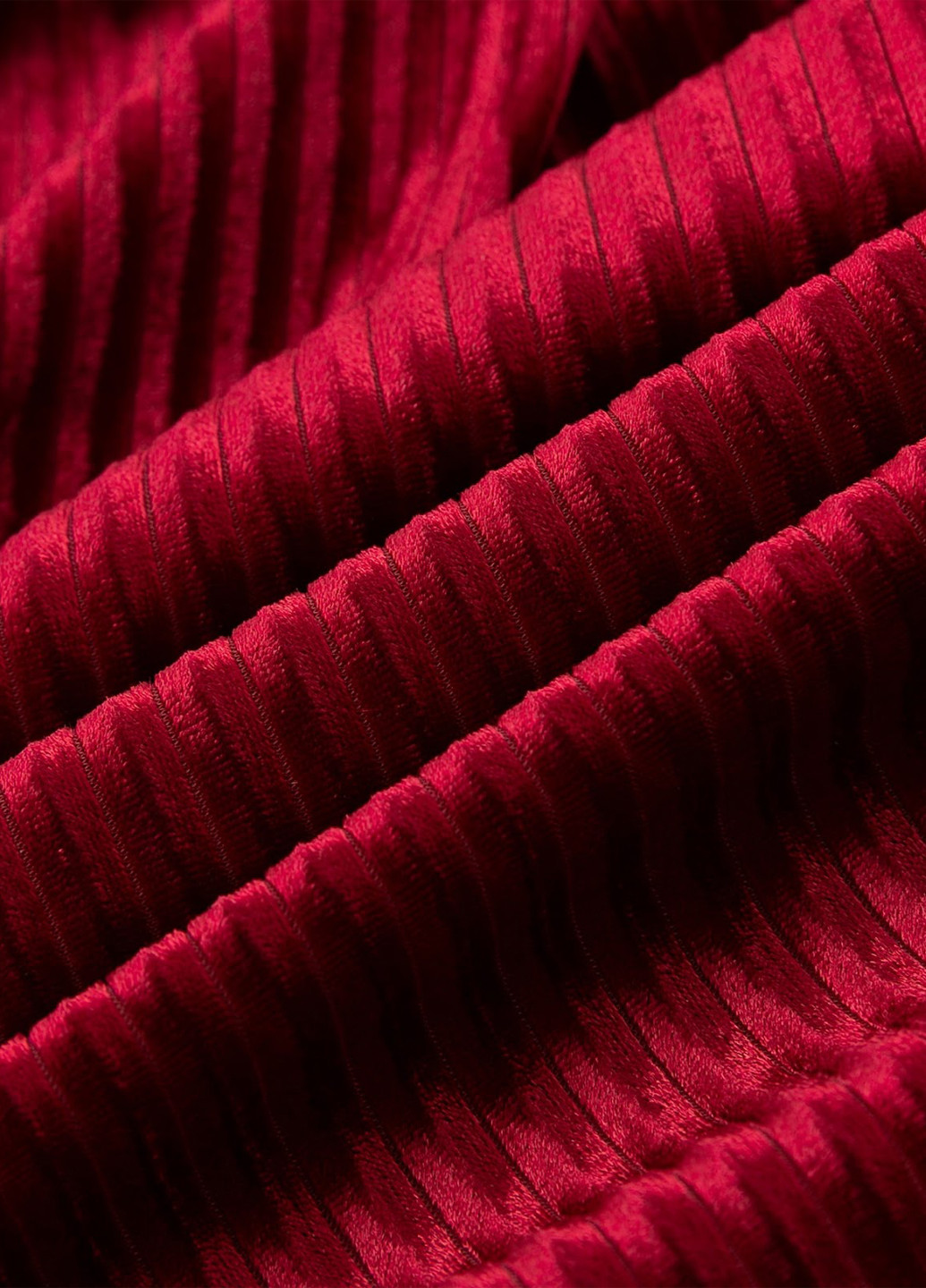 Бордовое кэжуал платье на запах SHEIN однотонное