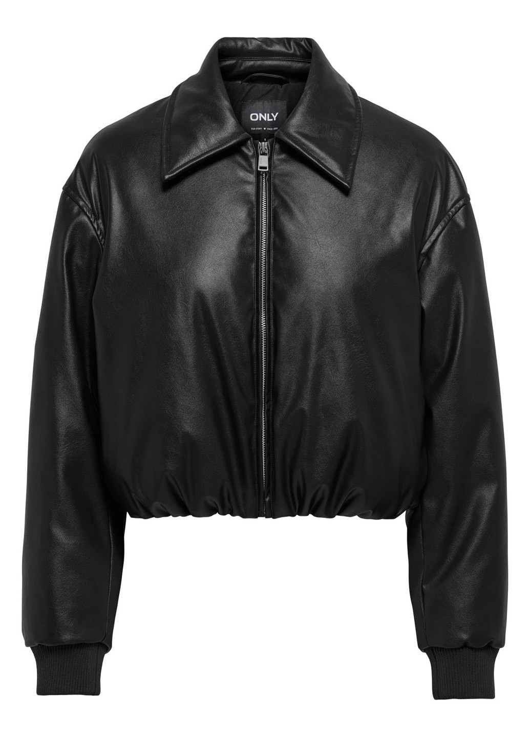 Черная демисезонная куртка Only