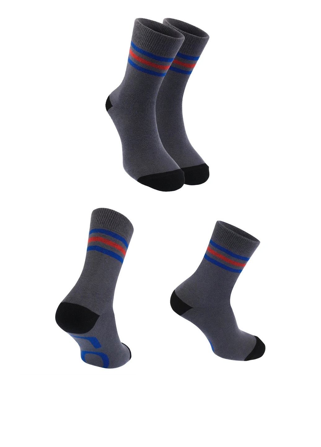 Сірі носки Mo-Ko-Ko Socks смужки (25064169)