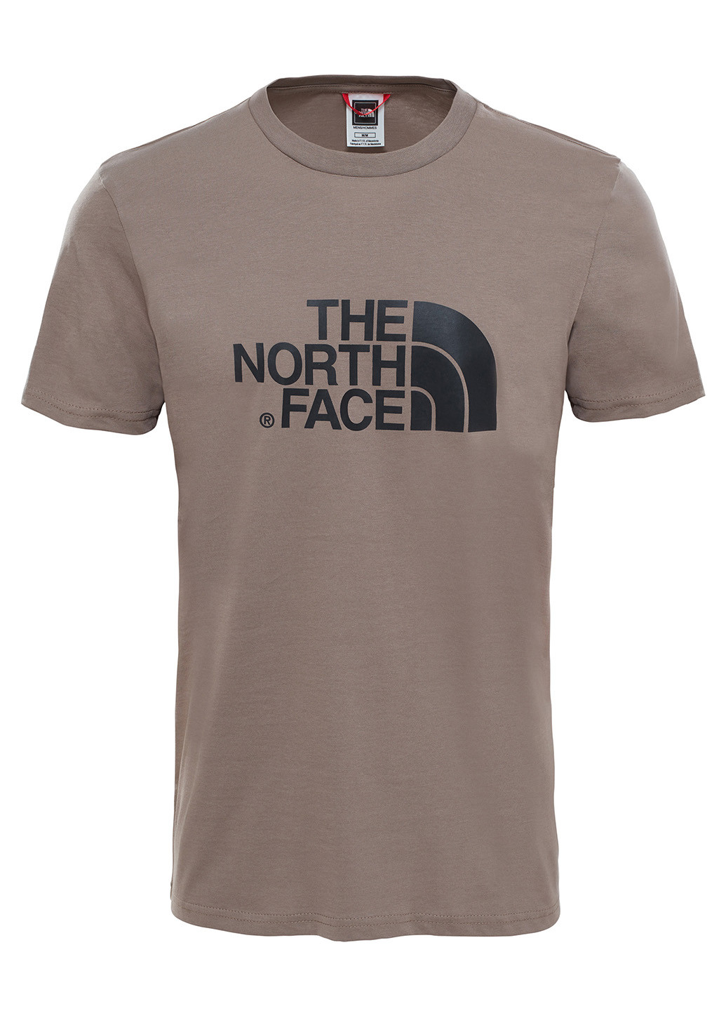Кофейная футболка The North Face