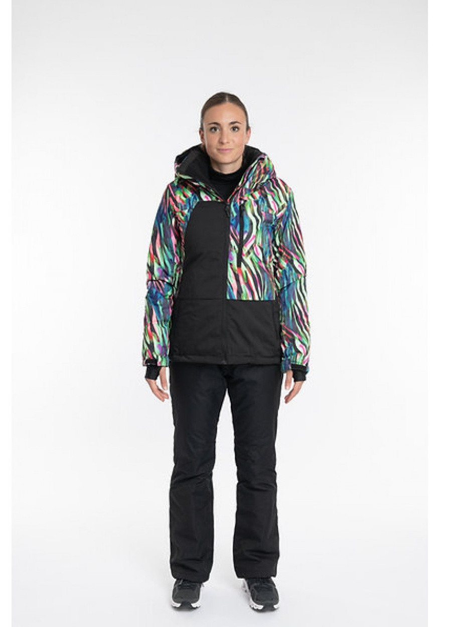 Куртка лыжная женская Algae черный (B2414-black) Just Play (255573147)