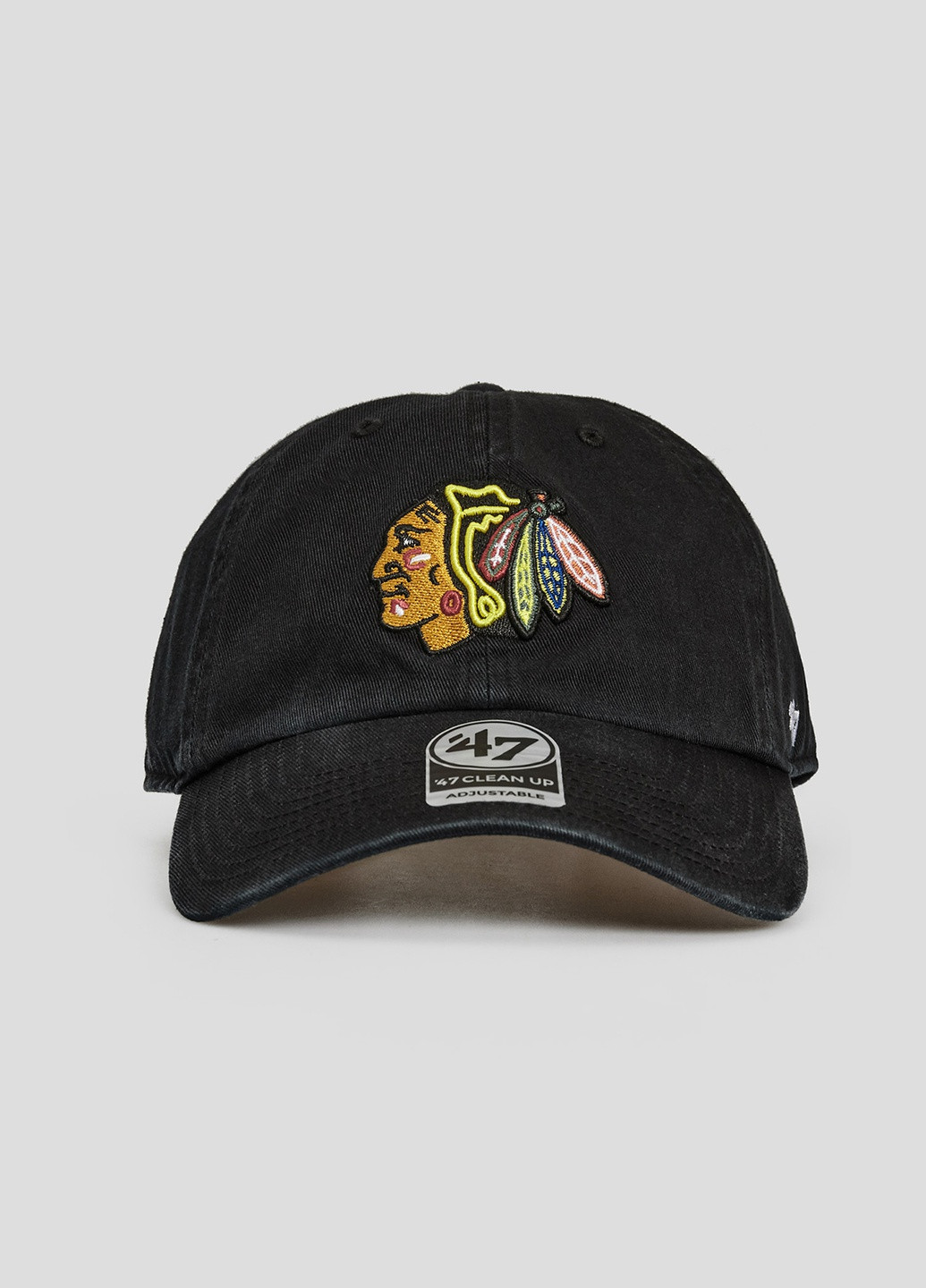 Черна кепка Chicago Blackhawks 47 Brand (253563871)