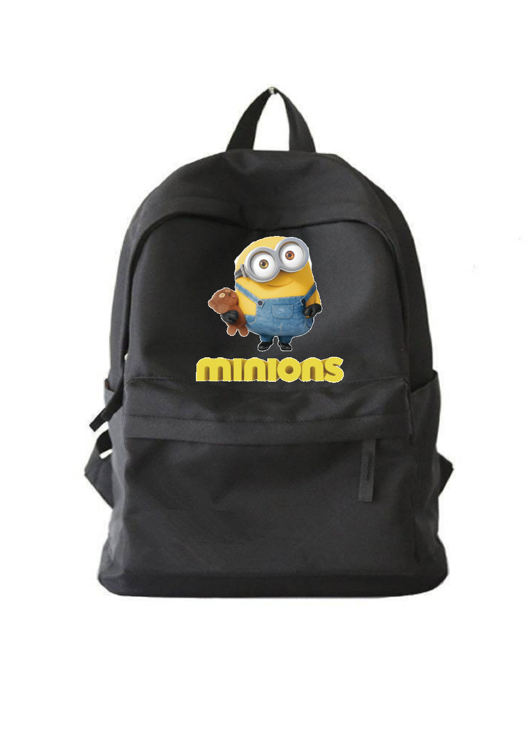 Рюкзак городской черный миньон (Minions) No Brand (255679421)