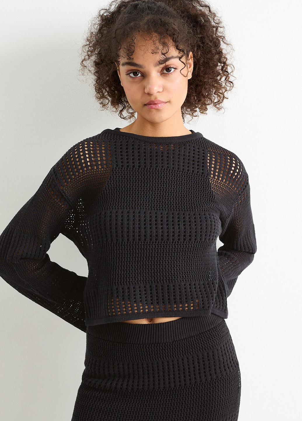 Черный демисезонный джемпер джемпер C&A