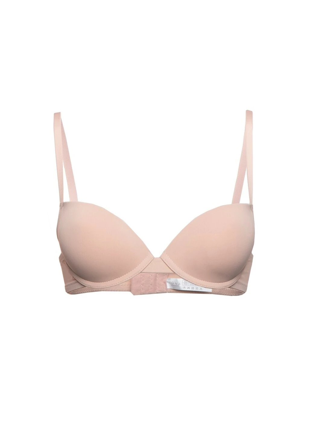 Бежевий бюстгальтер push-up з формованою чашкою бежевий l1509a0 lirio Luna