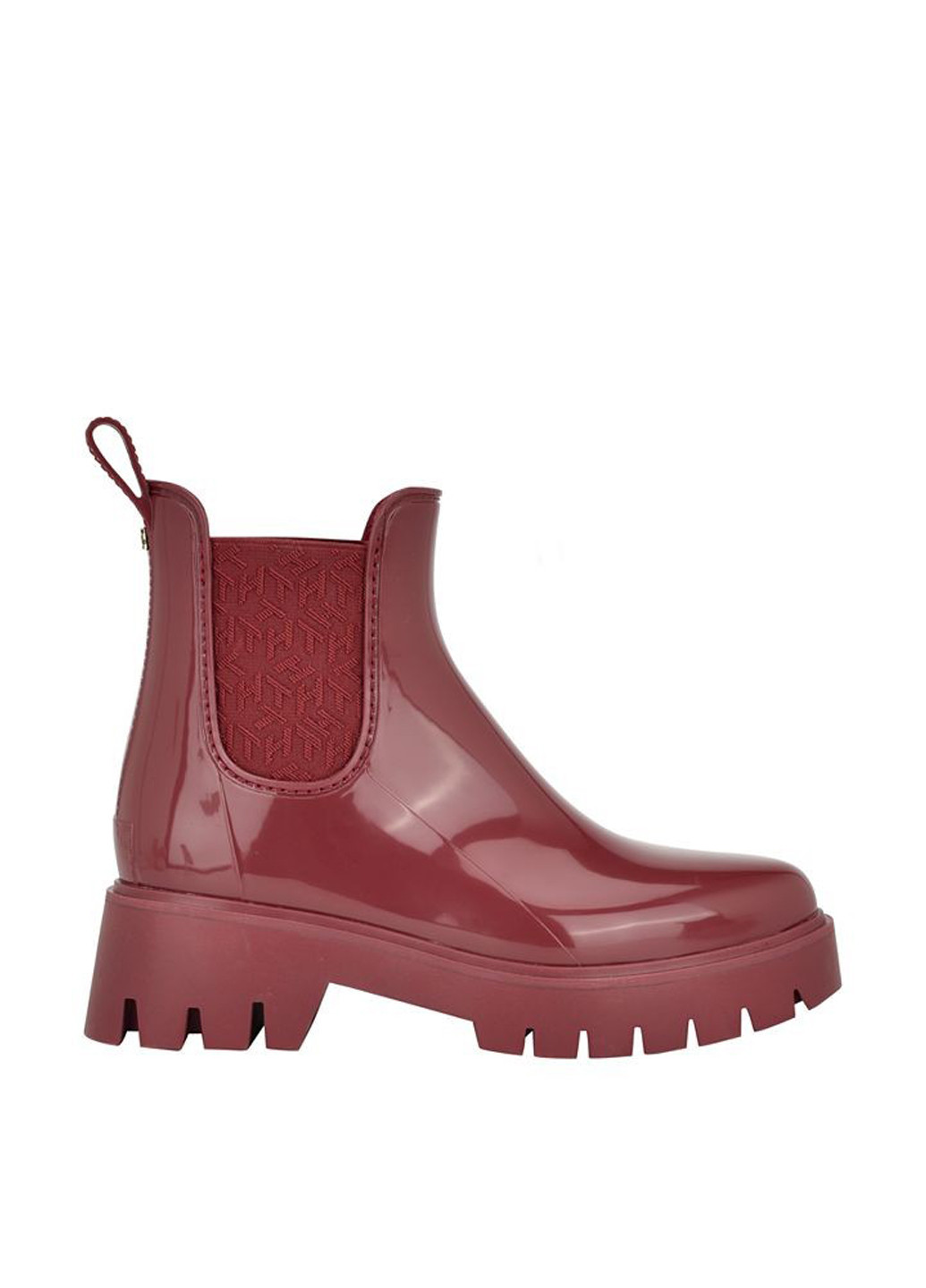 Осенние ботинки челси Tommy Hilfiger без декора резиновые