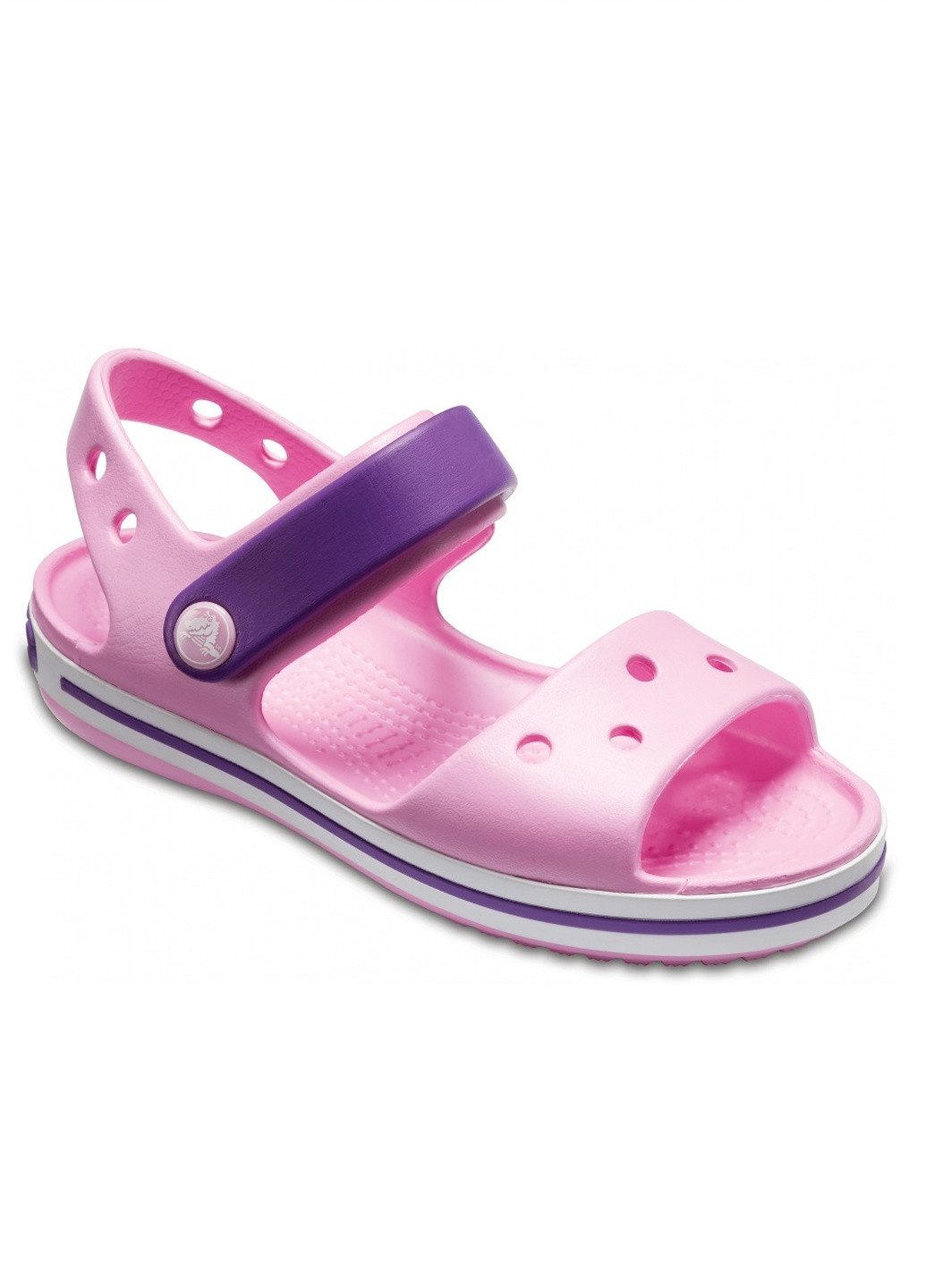 Розовые пляжные сандалии Crocs