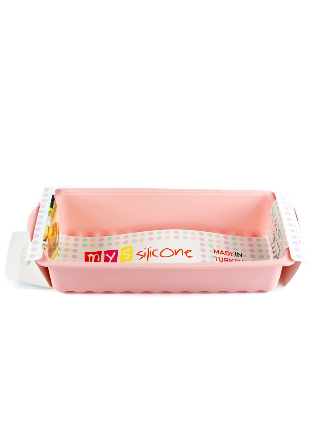 Форма силіконова для випічки хліба, 11х28х6см рожева (MYS-41014) MysSilicone (216708580)
