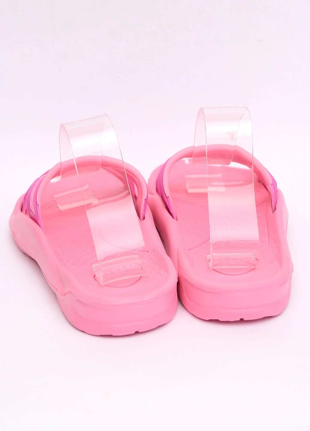 Розовые шлепки Let's Shop