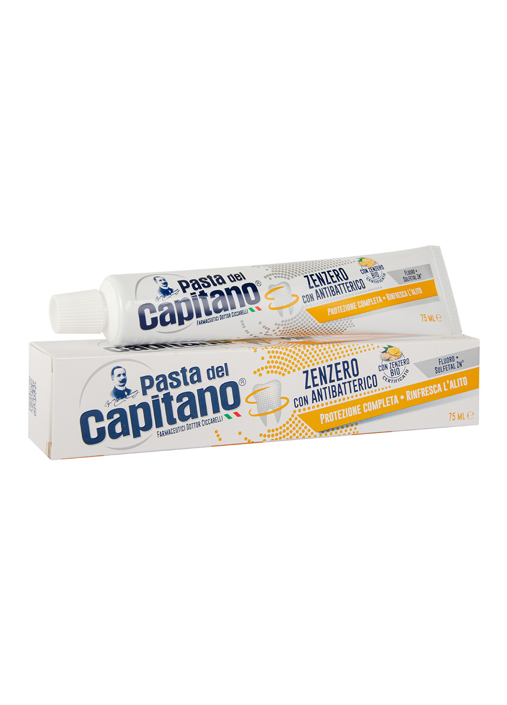 Зубна паста Zenzero 75 мл Pasta del Capitano (216445015)