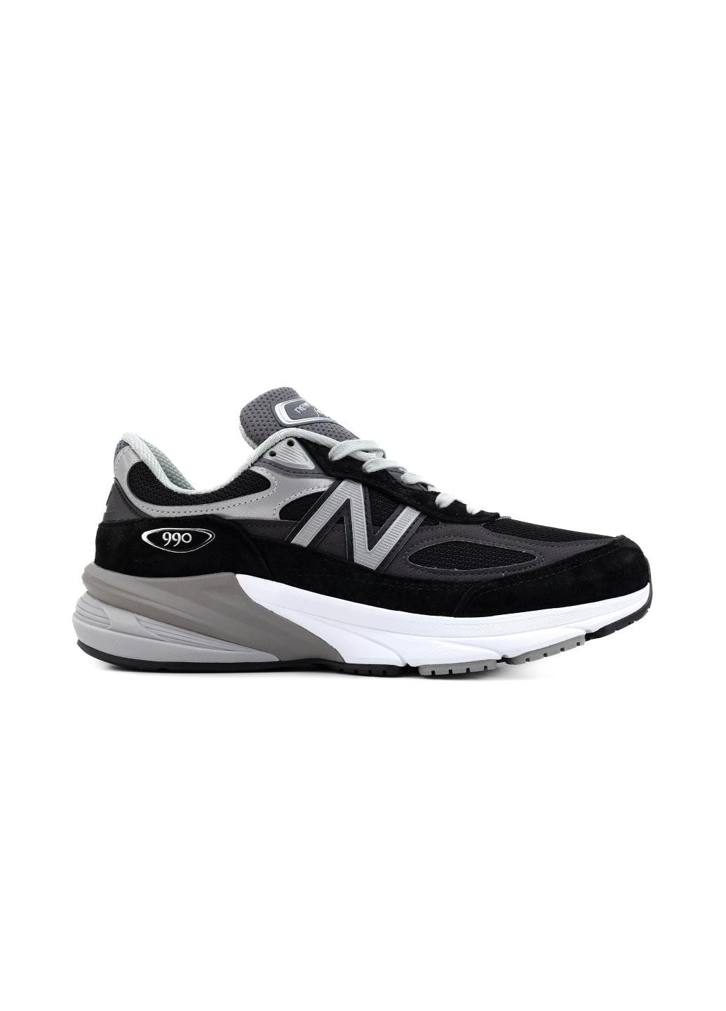 Черные демисезонные кроссовки m990bk6 New Balance 990v6