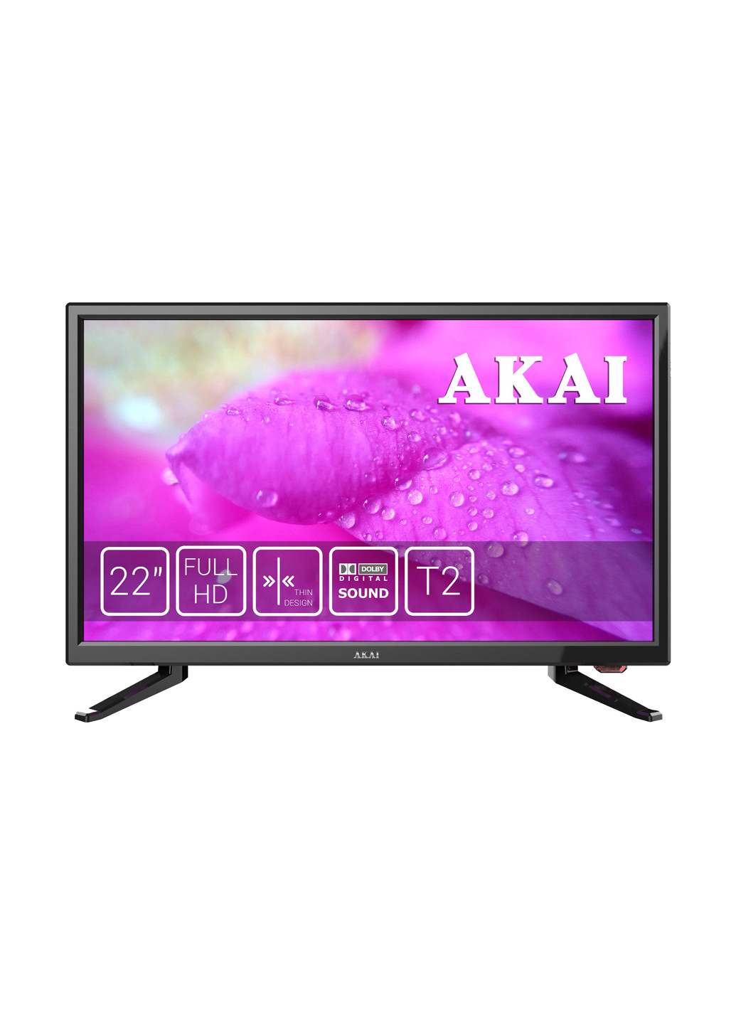 Телевизор Akai UA22LEN1T2 чёрный