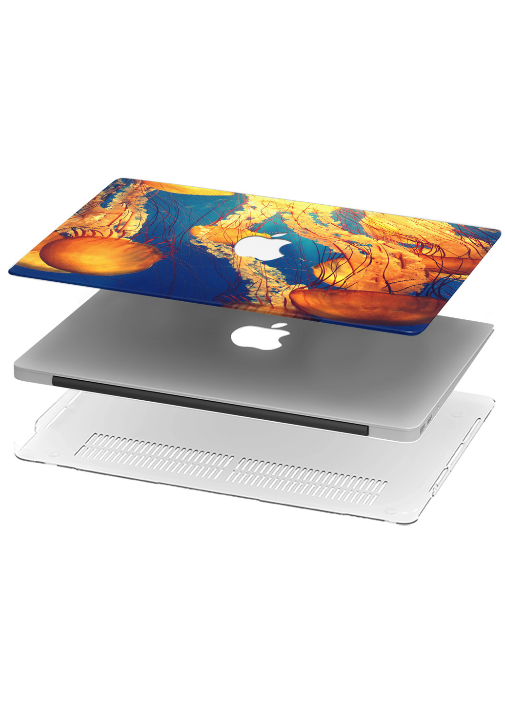 Чохол пластиковий для Apple MacBook Pro 16 A2141 Медузи (Jellyfish) (9494-2800) MobiPrint (219123818)