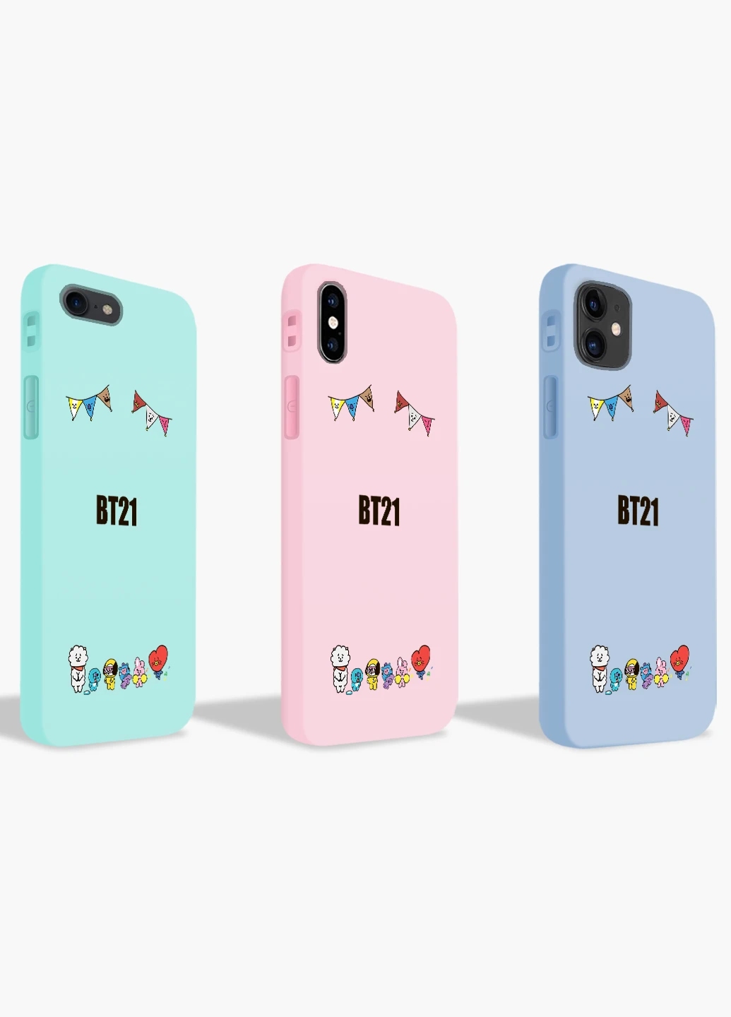 Чохол силіконовий Apple Iphone 11 БТС (BTS) (9230-1168) MobiPrint (219347533)