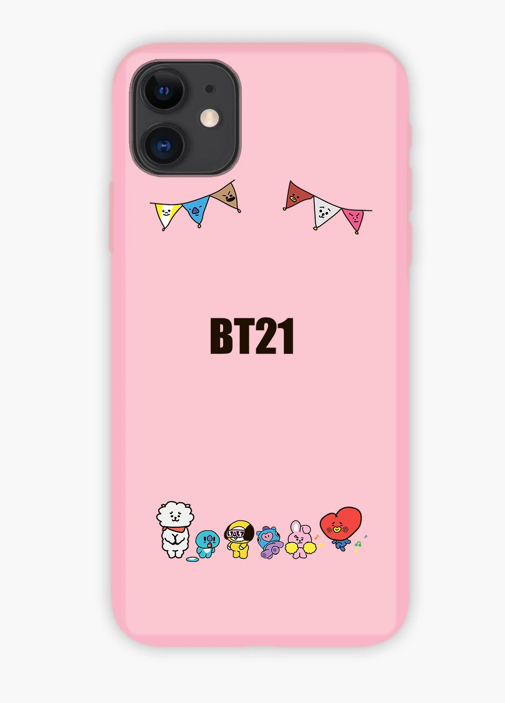 Чохол силіконовий Apple Iphone 11 БТС (BTS) (9230-1168) MobiPrint (219347533)