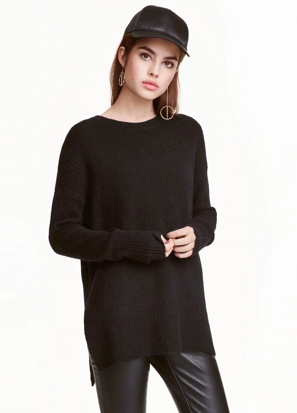 Черный демисезонный джемпер джемпер H&M