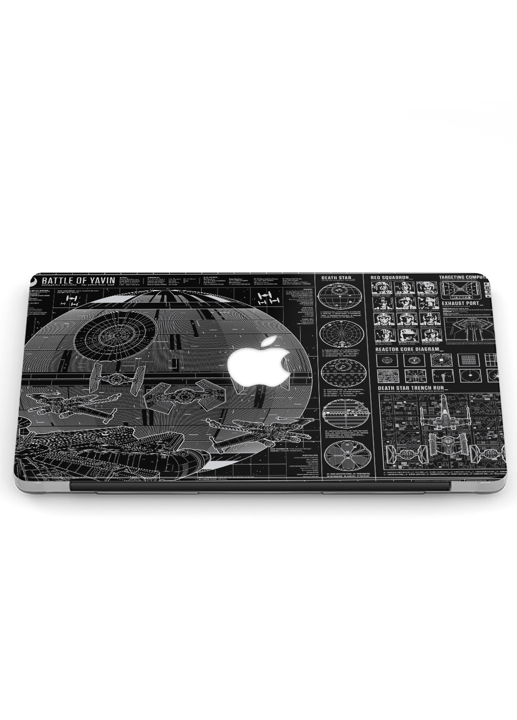 Чехол пластиковый для Apple MacBook Pro Retina 13 A1502 / А1425 Звёздные войны (Star Wars) (6352-2390) MobiPrint (218861764)