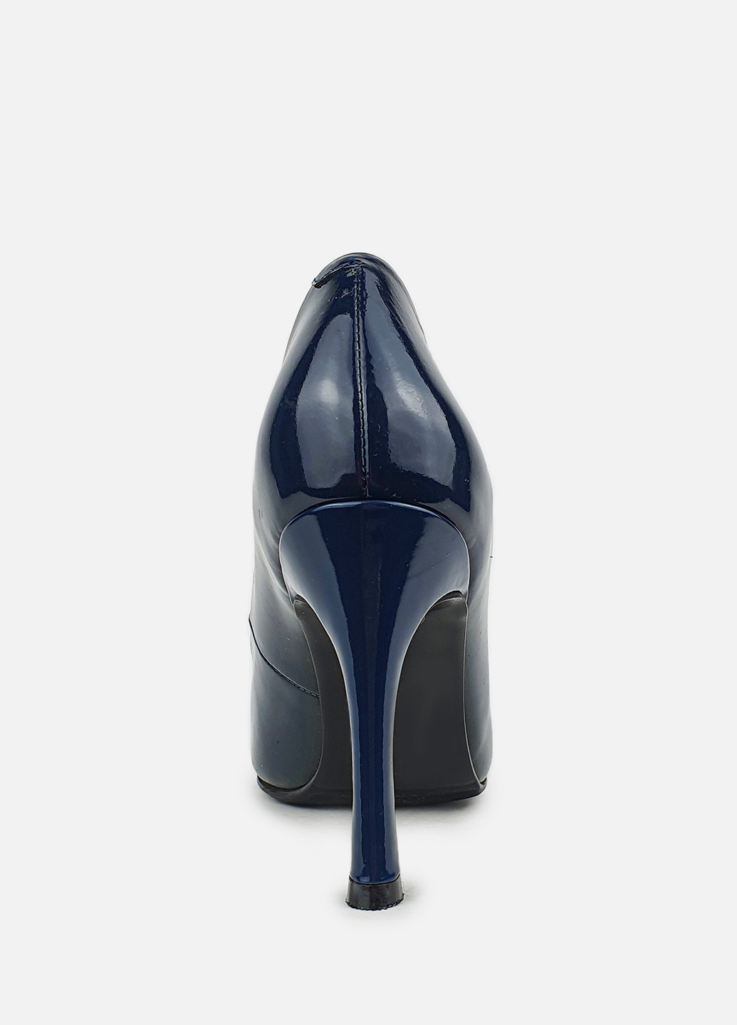 Туфлі жіночі лакові сині шкіряні на підборах Glossi лодочки (252654824)