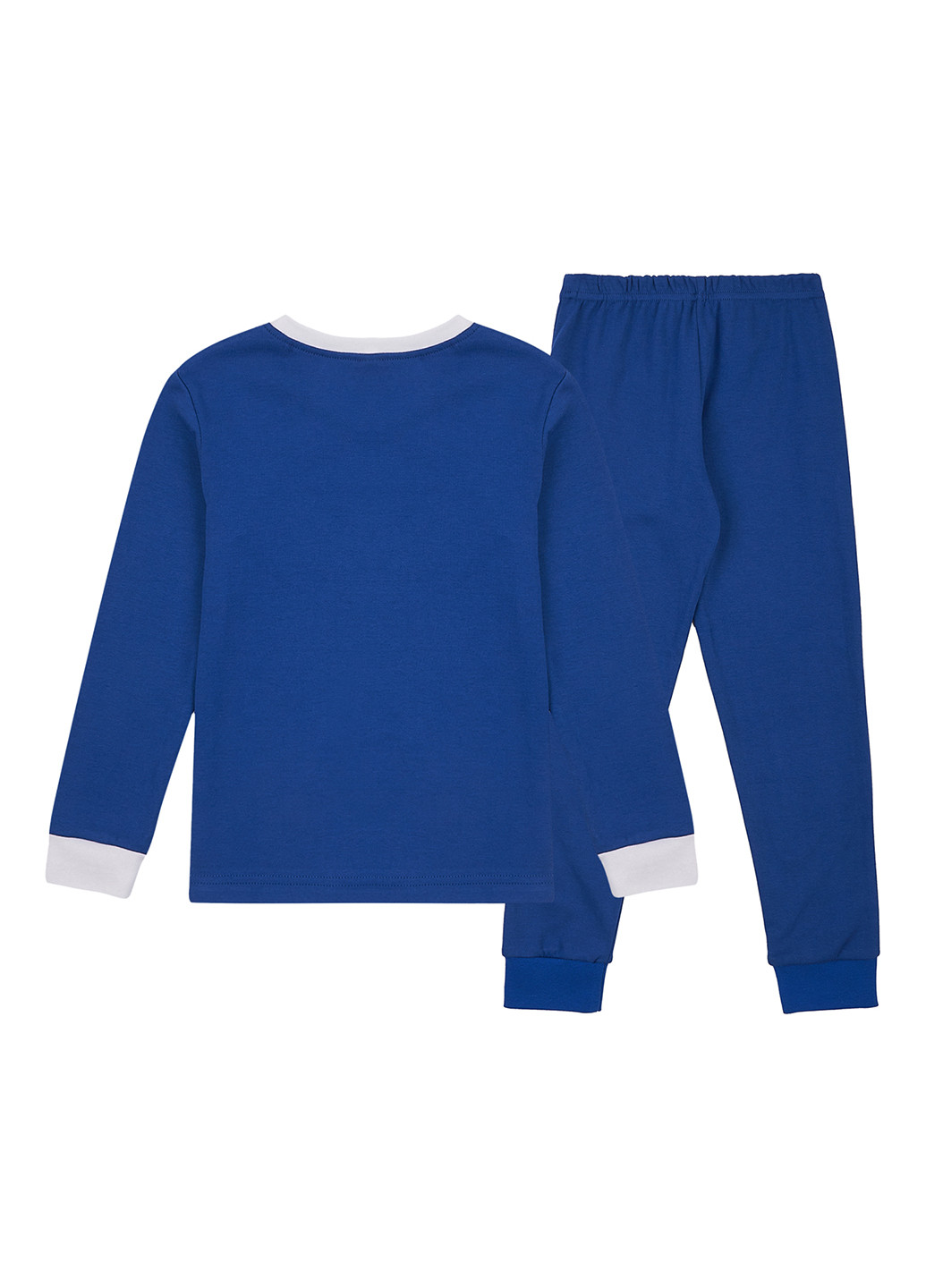 Синяя всесезон пижама (лонгслив, брюки) лонгслив + брюки Garnamama