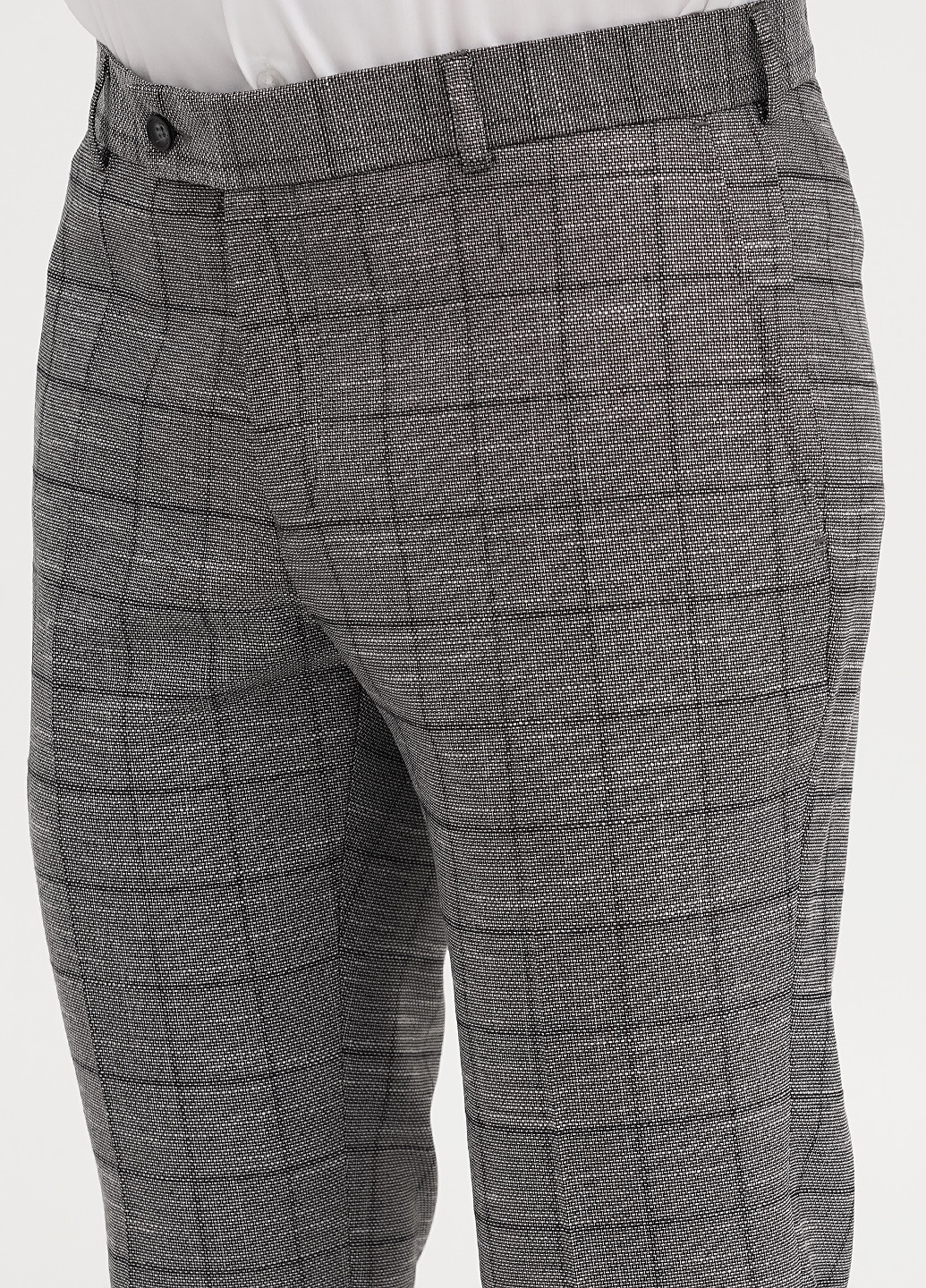 Светло-серый демисезонный костюм (пиджак, брюки) брючный Federico Cavallini