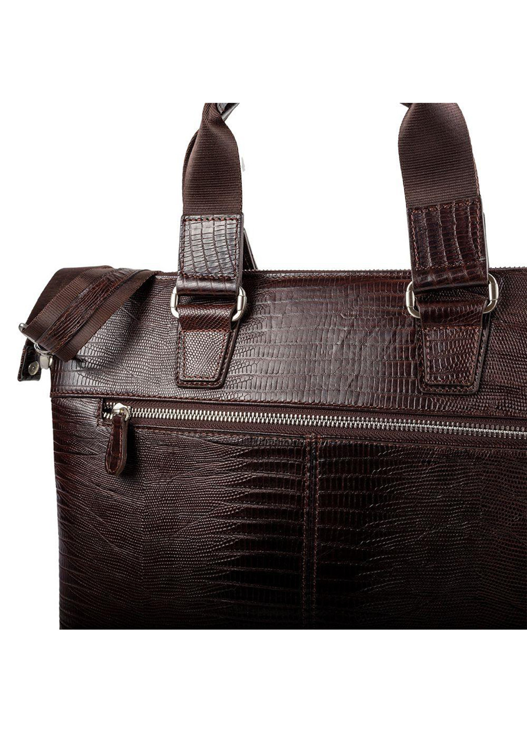 Мужской кожаный портфель 36,5х30х8 см Desisan (252128574)