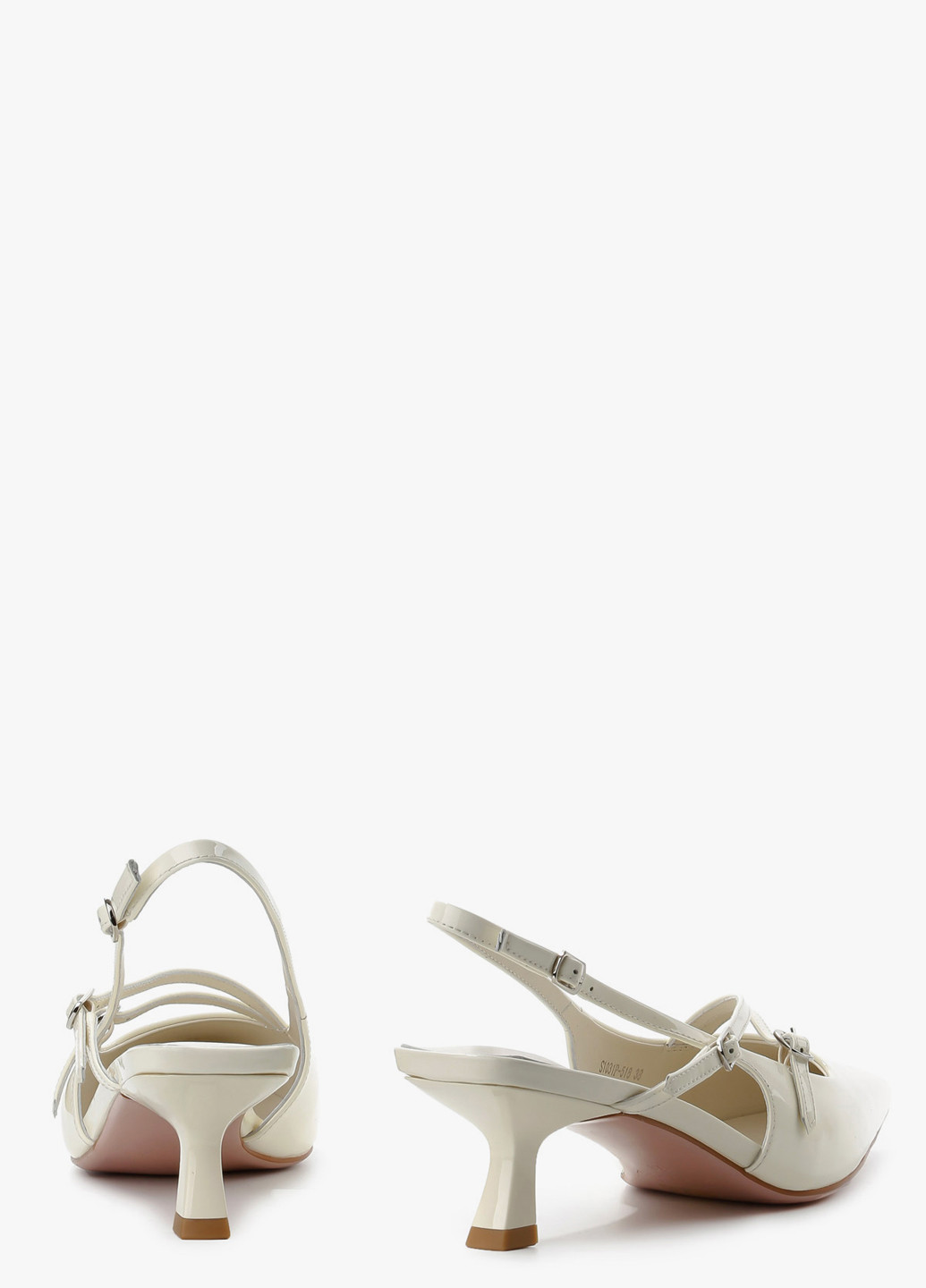 Le'BERDES Туфли слингбеки молочный з натуральная кожа, украина — лето (370451994)