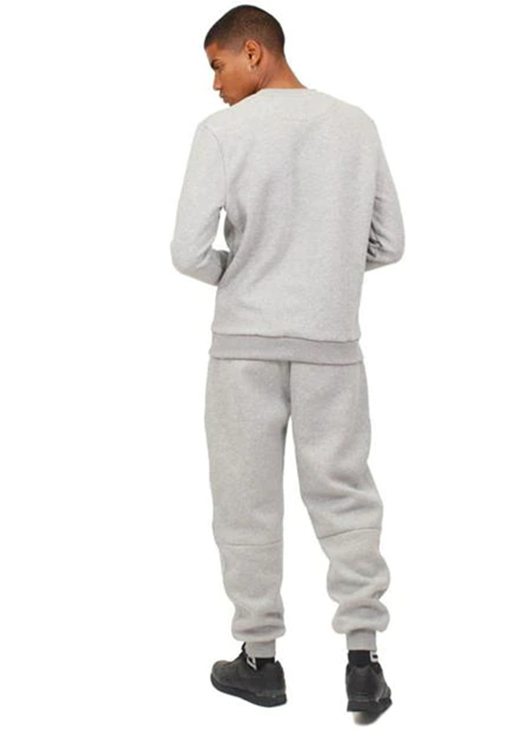 Світло-сірий світшот Blood Brother напис без декору (253672380)