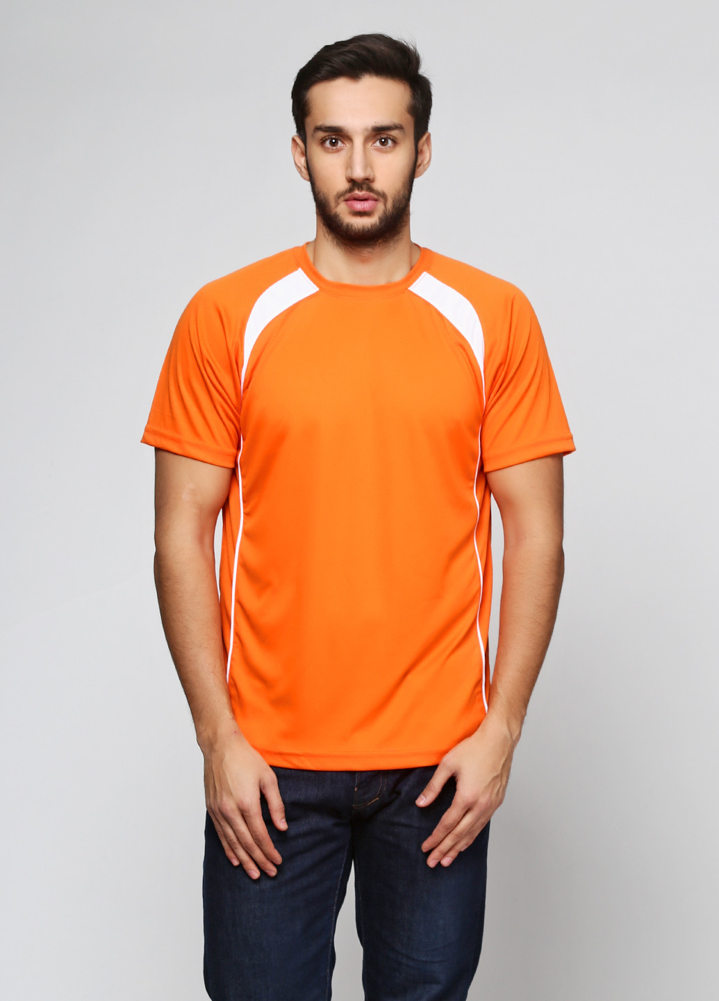 Оранжевая футболка с коротким рукавом Sol's