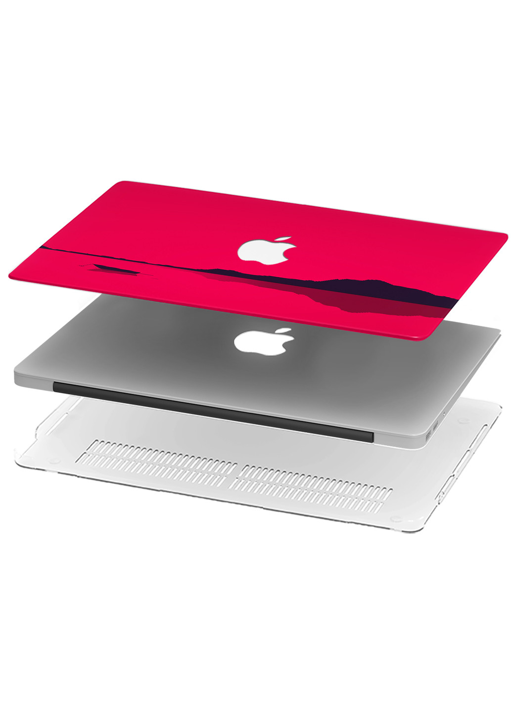 Чехол пластиковый для Apple MacBook Pro 13 A2289 / A2251 / A2338 Минимализм (Minimal landscape) (9772-2783) MobiPrint (219124749)