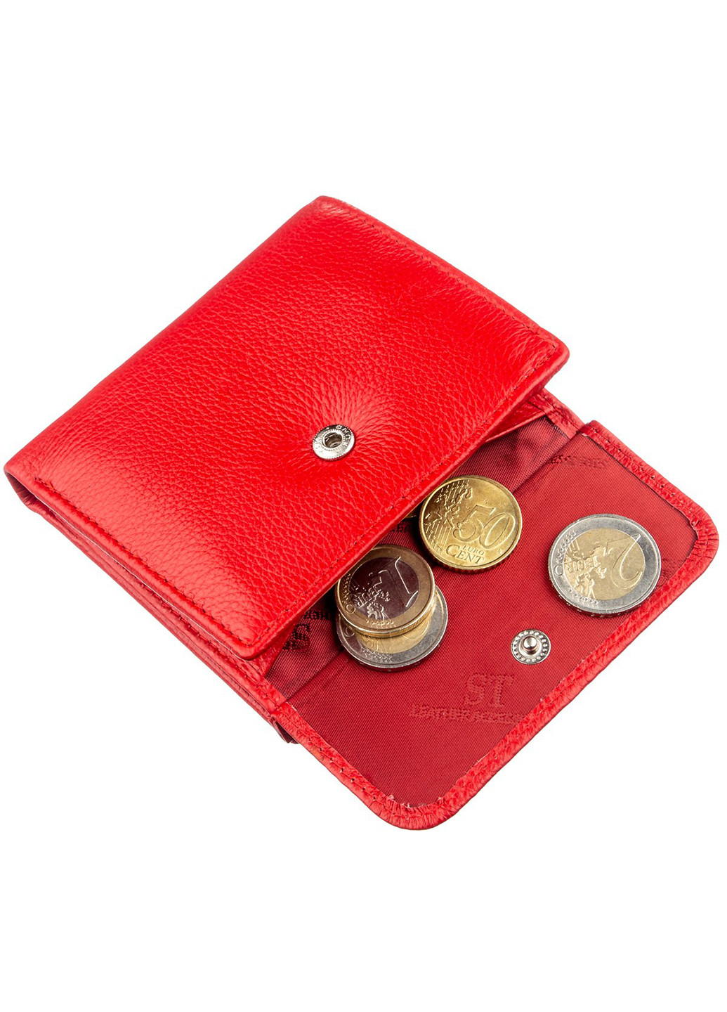 Жіночий шкіряний гаманець 10х10,5 см st leather (252127282)