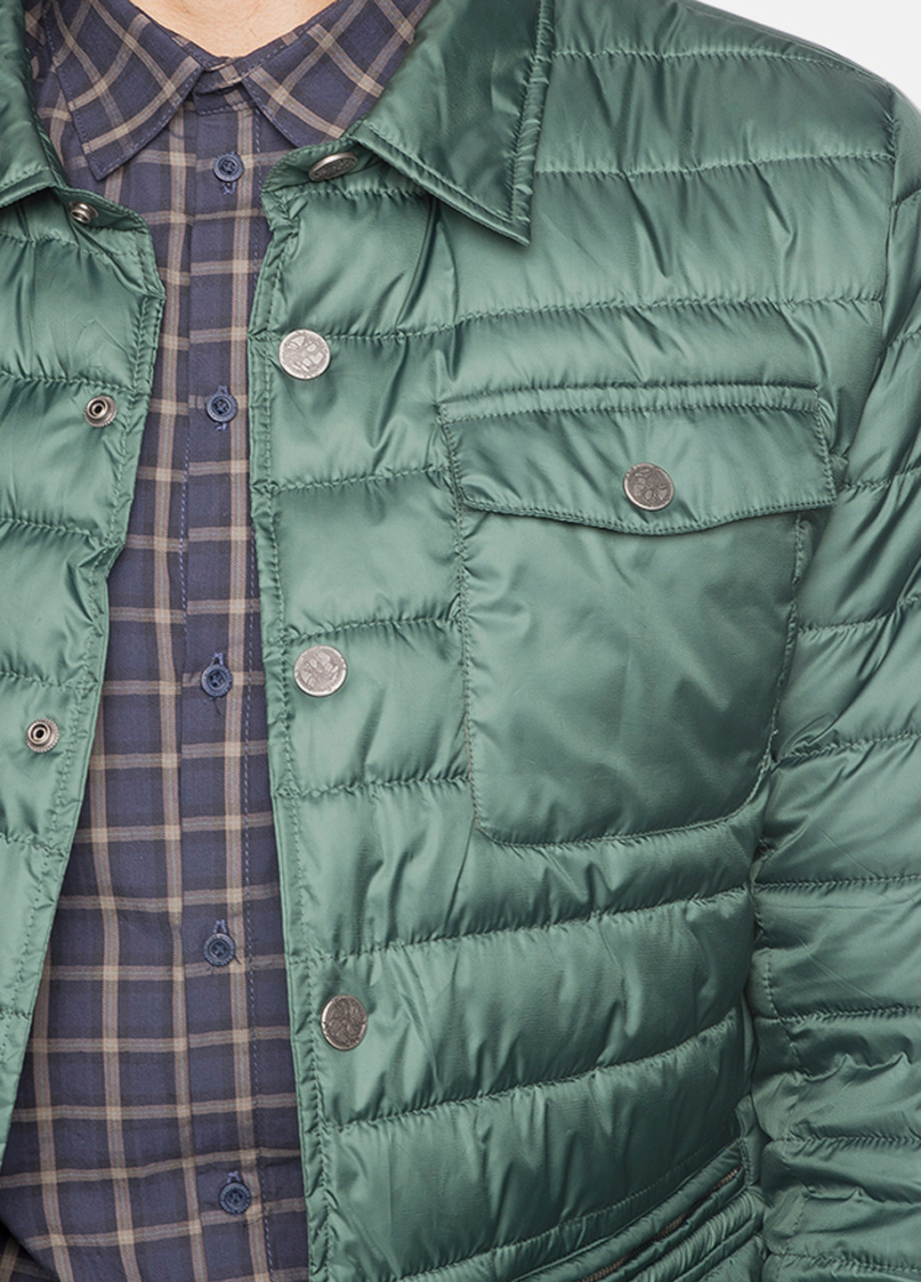 Зеленая демисезонная куртка MR 520