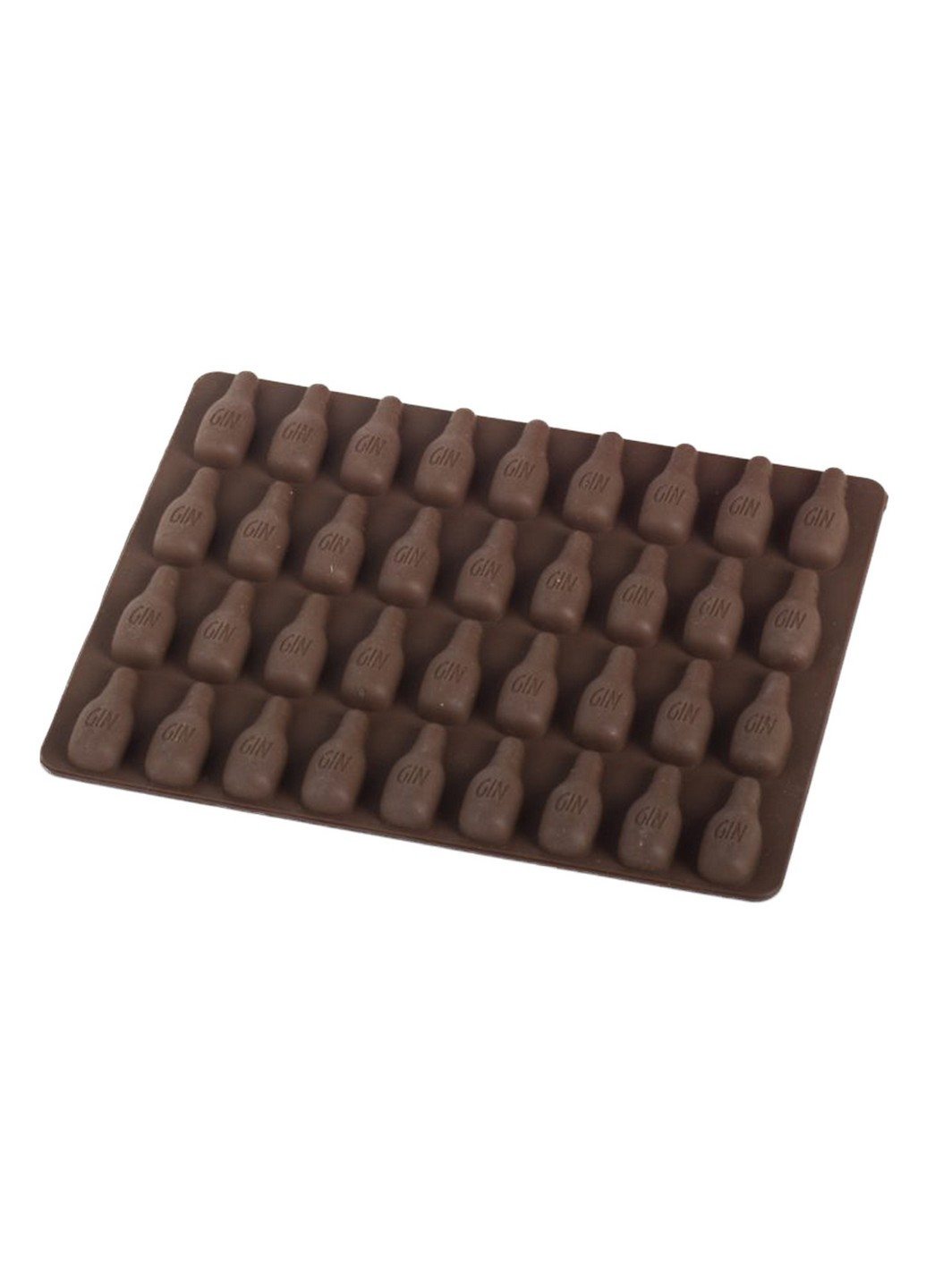 Форма силиконовая для конфет Бутылка, 18х13х1см шоколадная (MYS-48259) MysSilicone (216708632)