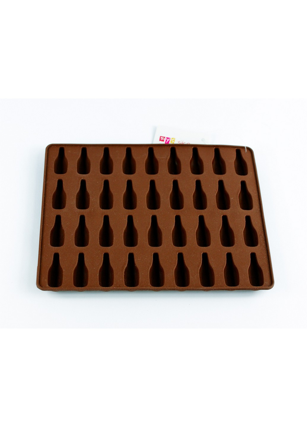 Форма силіконова для цукерок Пляшка, 18х13х1см шоколадна (MYS-48259) MysSilicone (216708632)