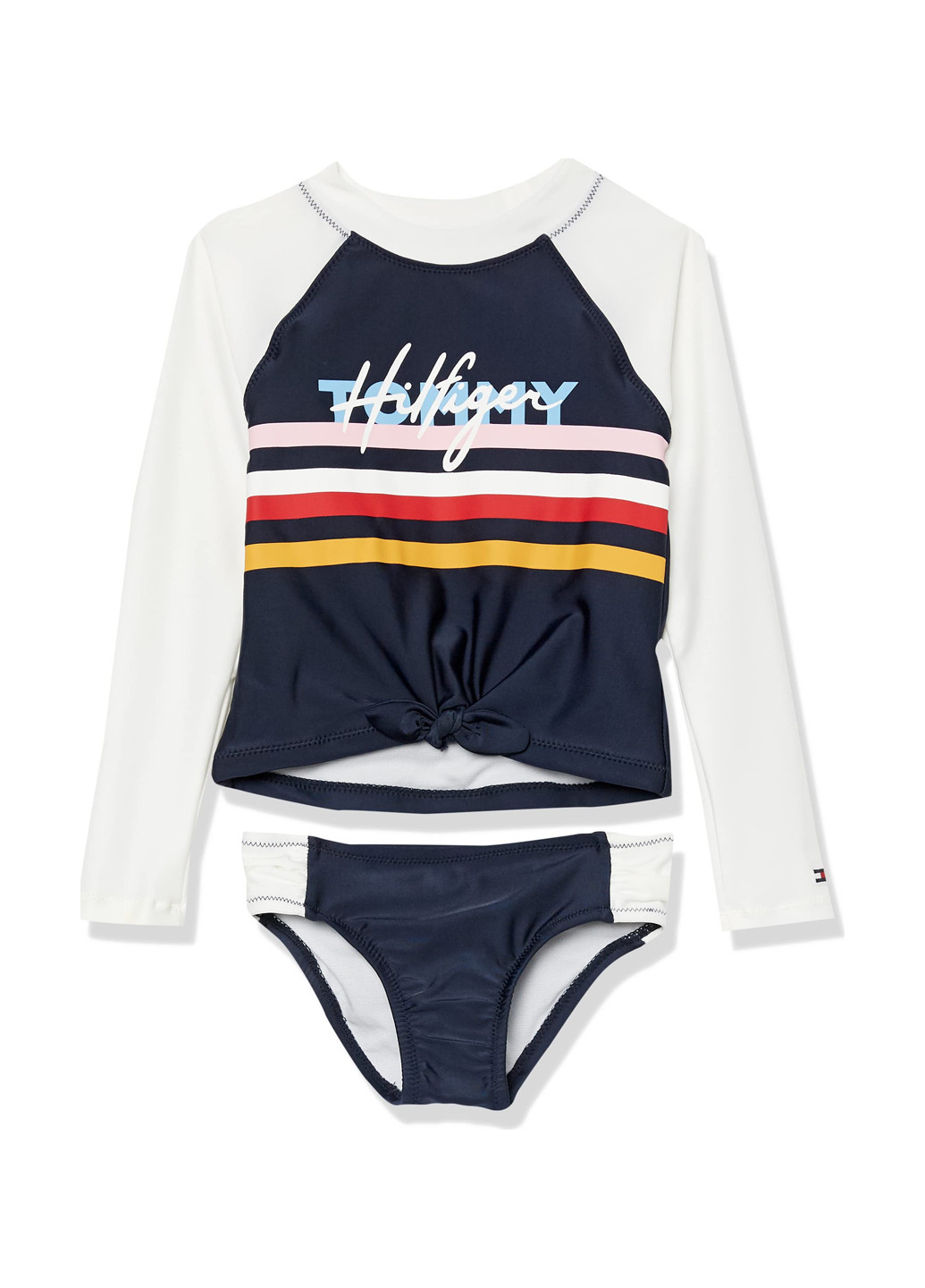 Комбінований літній купальник (лонгслів, трусики) роздільний Tommy Hilfiger