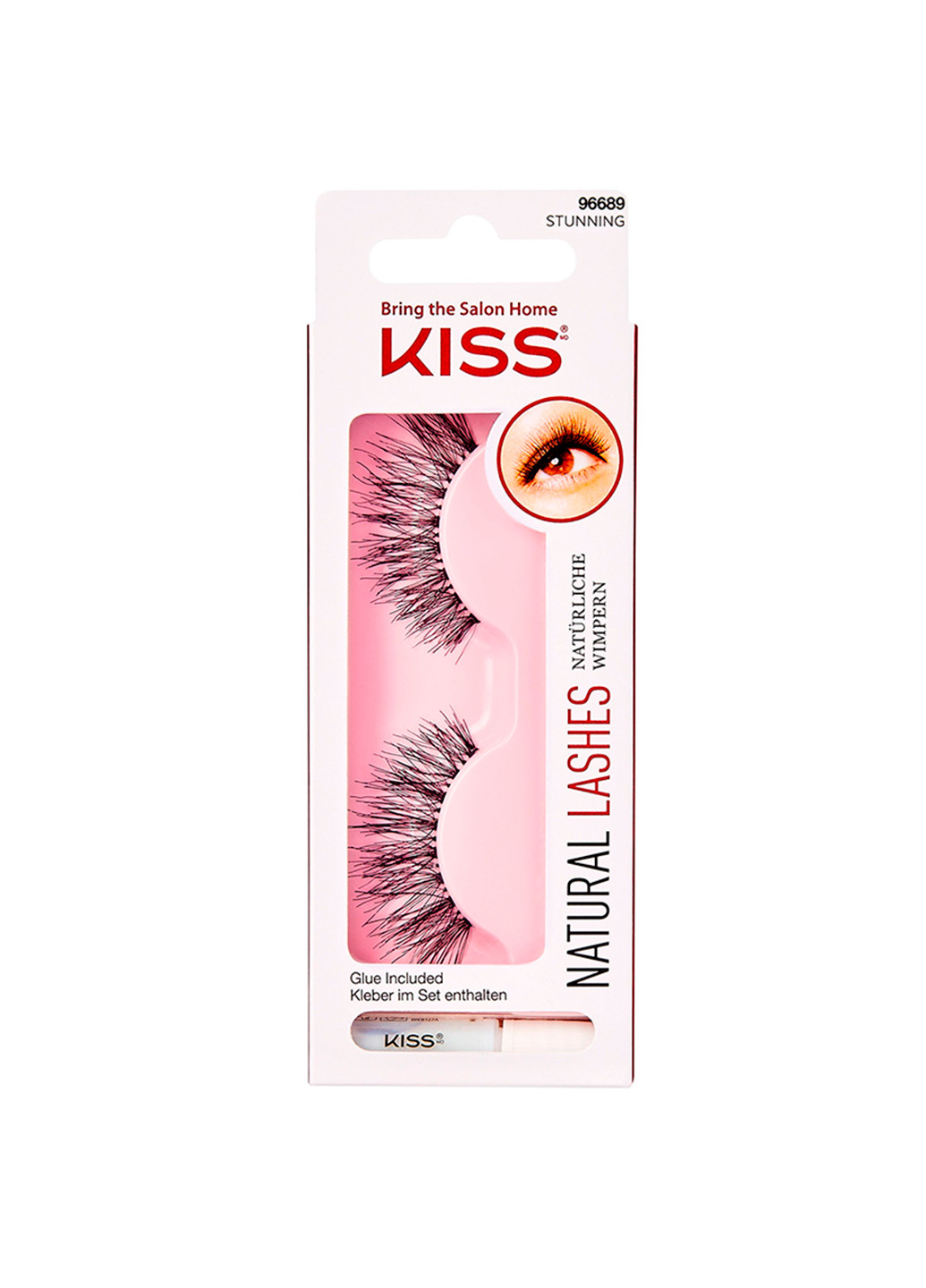 Накладные ресницы с клеем "Потрясающий взгляд" Kiss natural lashes (254229583)