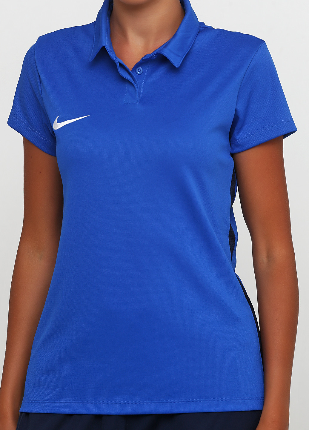 Синяя женская футболка-поло Nike