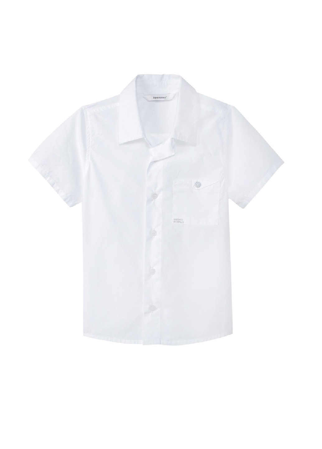 Белая классическая рубашка 3 Pommes